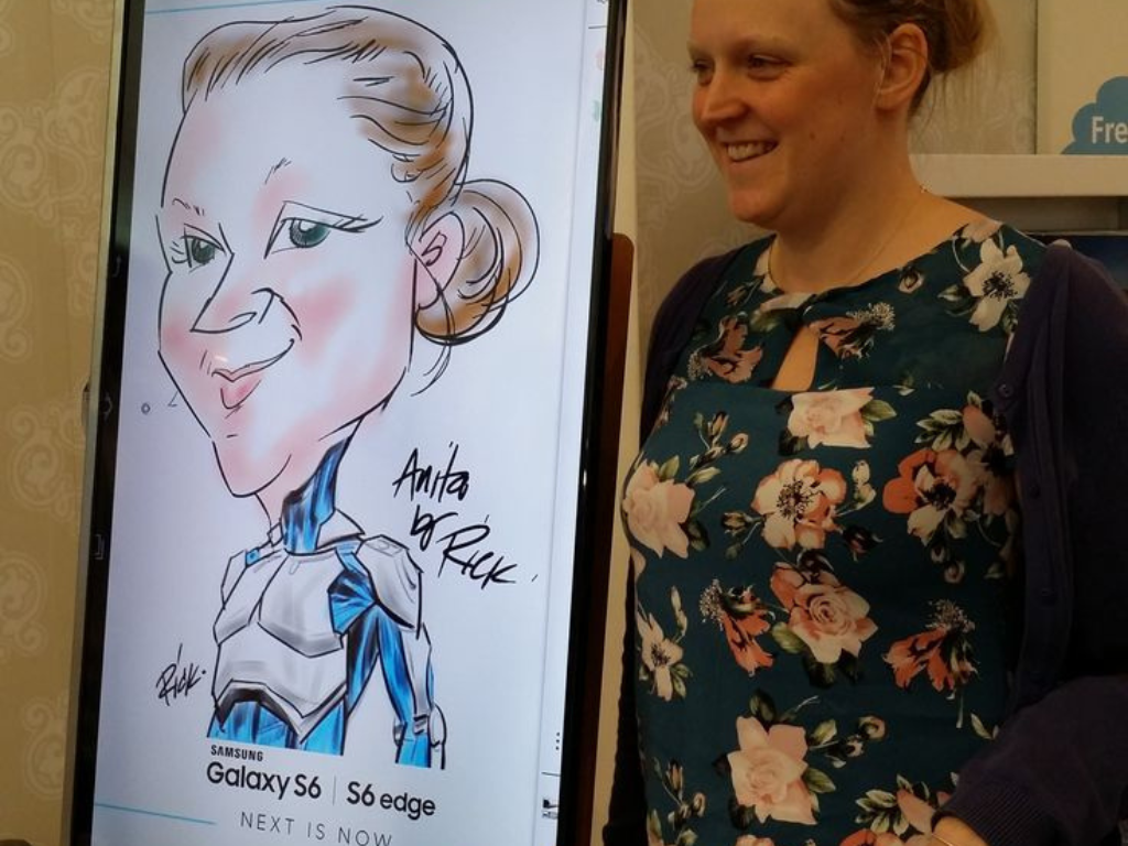 digital caricature artists